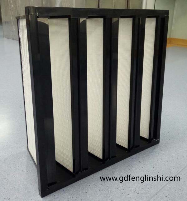 大風量組合式高效過濾器具有過濾面積大，阻力低，使用壽命長特點