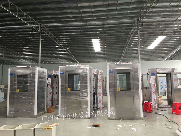 風淋室可以加長二米、三米、四米長等等。