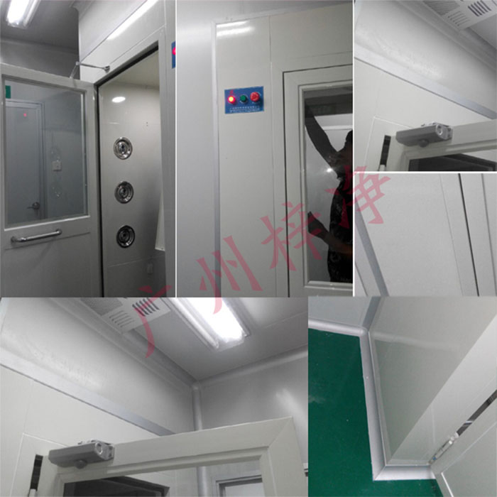 無(wú)塵車(chē)間潔凈室風(fēng)淋室安裝圖 無(wú)塵車(chē)間潔凈室風(fēng)淋室安裝圖